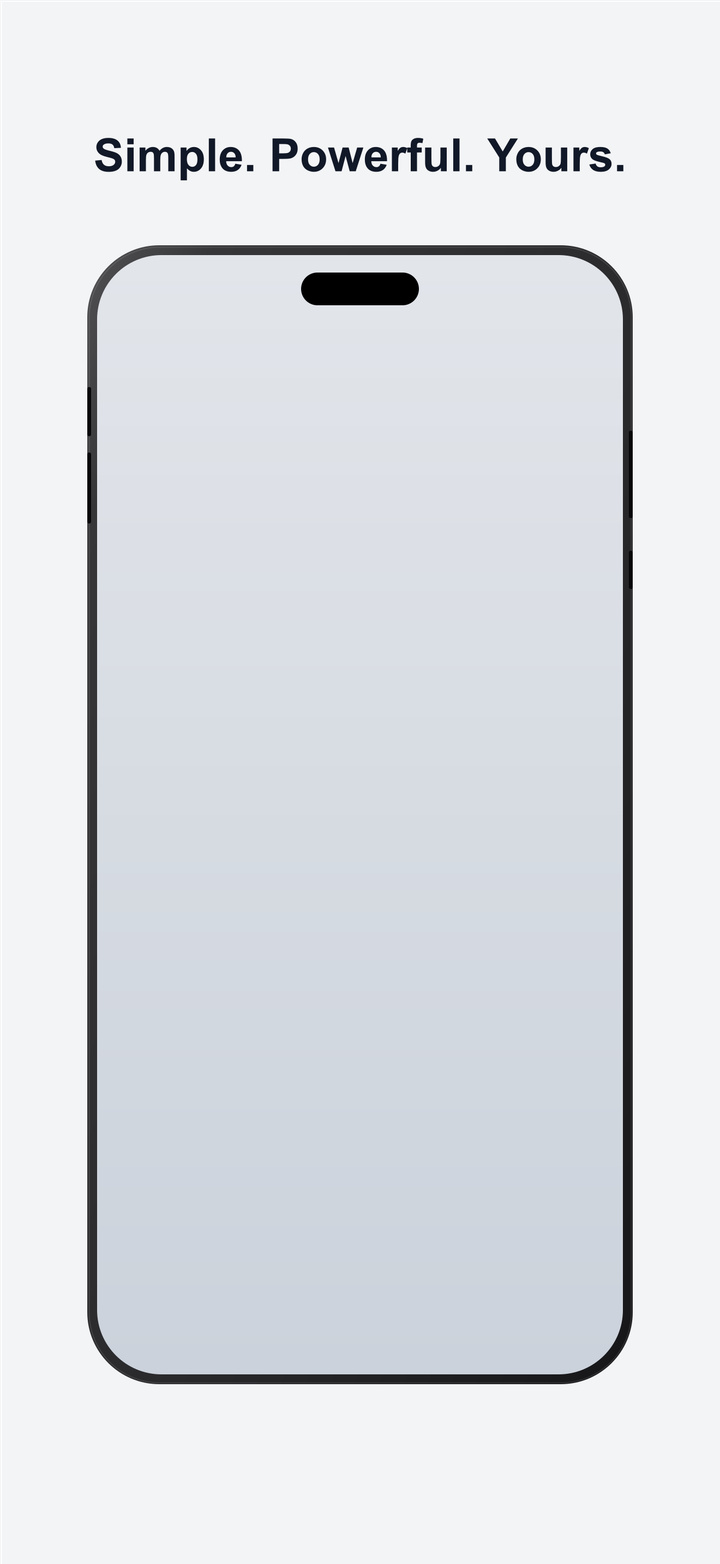 Clean Minimal screen 1