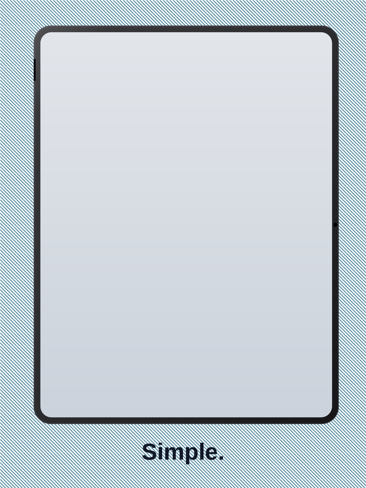 Simple Pattern iPad screen 1