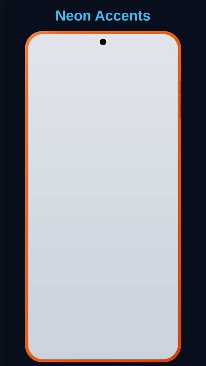 Neon Accent Android screen 1