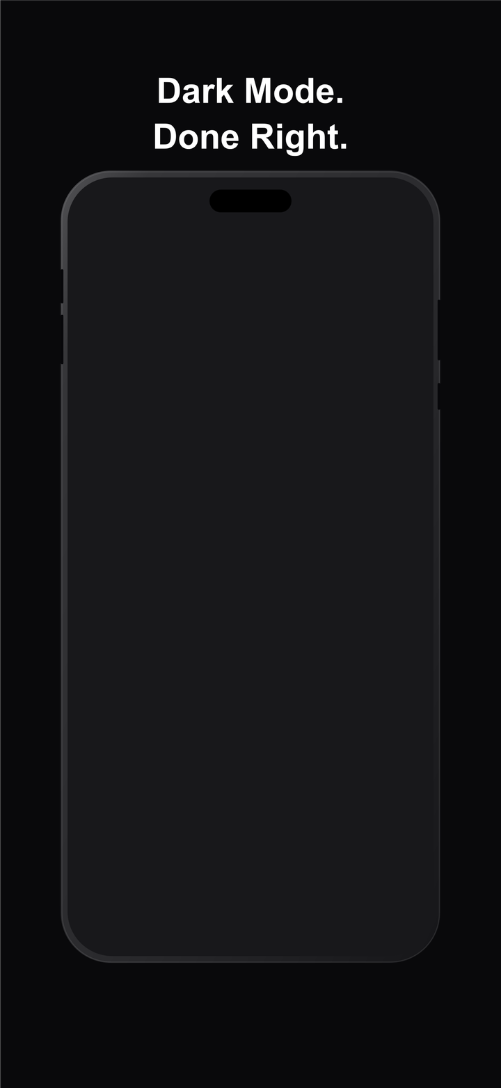 Dark Mode Showcase screen 1