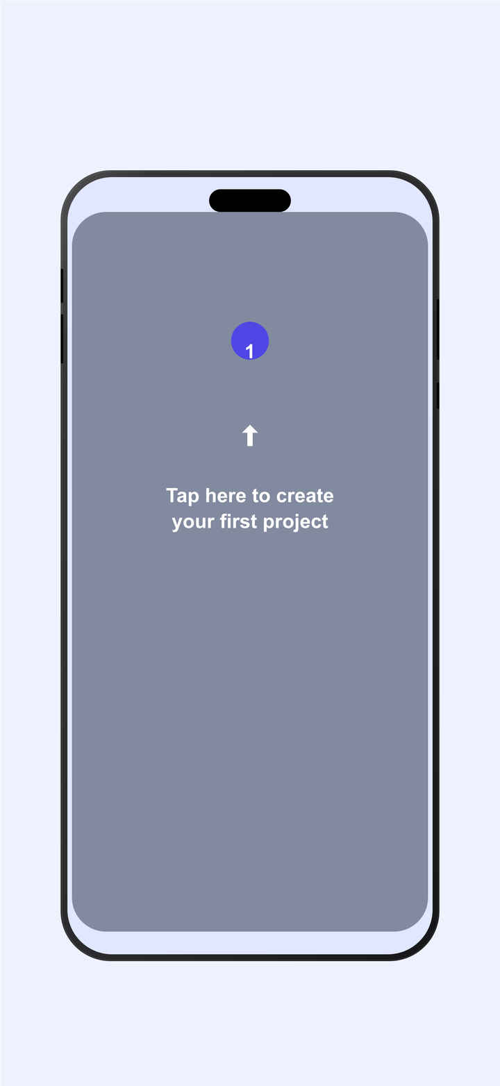 Quick Start Tutorial screen 1