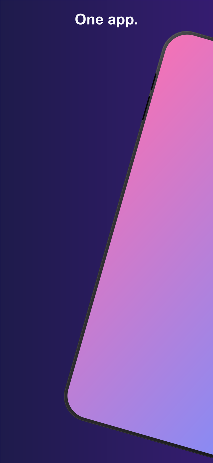 Slanted Split Hero screen 1
